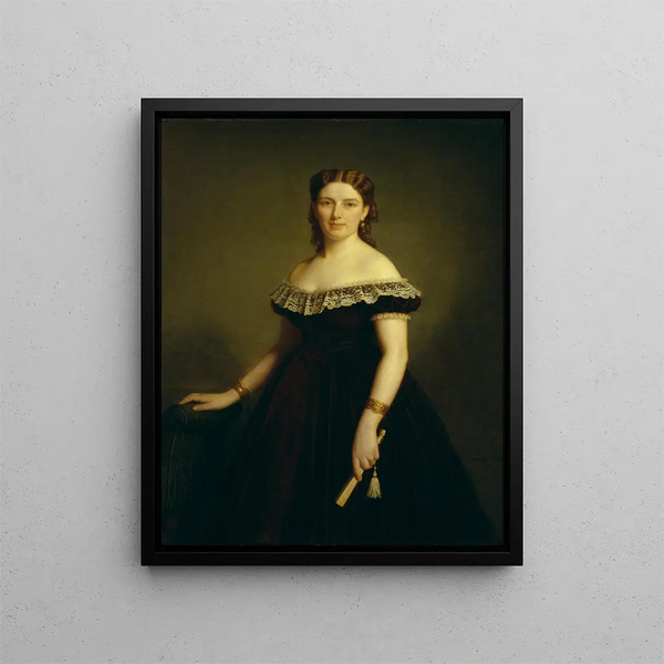 Jane Cederlund - Amalia Lindegren — oprawiony obraz na ścianie