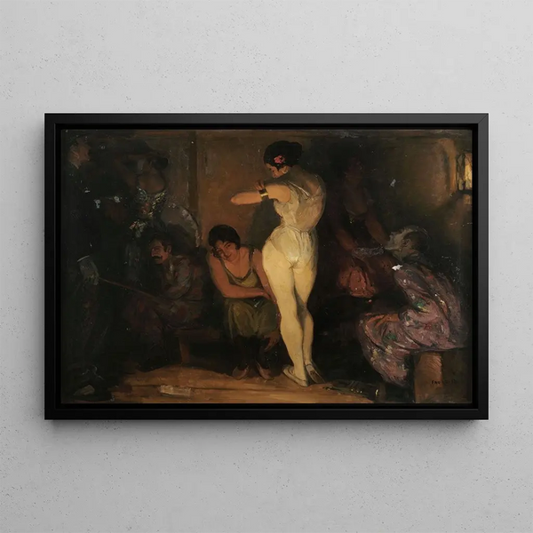 Amandus Faure - Hinter der Manege.webp