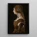 Bianca Maria Sforza - Ambrogio de Predis — oprawiony obraz na ścianie