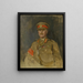 Major-général C. E. Lawrie C.B. C.M.G. D.S.O. - Ambrose McEvoy — oprawiony obraz na ścianie