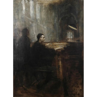 Ambrose McEvoy - Monsieur Marcel Dupr At The Organ Of Notre Dame.webp