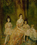 Portret pani Gandrillas i jej dzieci Marie-Rose Carmen oraz Juana - Ambrose McEvoy — widok dzieła