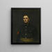 Sergent N. A. Finch V.C. R.M.A. - Ambrose McEvoy — oprawiony obraz na ścianie