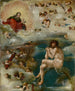 Le Christ intercède auprès de Dieu le Père - Ambrosius Holbein — widok dzieła
