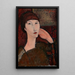 Reprodukcja obrazu Adrienne, kobieta z grzywką - Amedeo Modigliani
