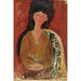 Reprodukcja obrazu Beatrice Hastings siedząca - Amedeo Modigliani