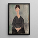 Reprodukcja obrazu Śpiewak kawiarni - Amedeo Modigliani