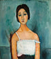 Christine - Amedeo Modigliani — widok dzieła