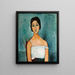 Christine - Amedeo Modigliani — oprawiony obraz na ścianie