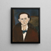 Elena Povolozky - Amedeo Modigliani — oprawiony obraz na ścianie