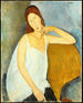 Jeanne Hébuterne - Amedeo Modigliani — widok dzieła