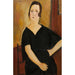 Reprodukcja obrazu Madame Amédée Femme avec cigarette - Amedeo Modigliani