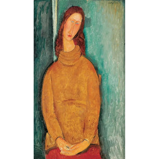 Portret Jeanne Hébuterne - Amedeo Modigliani — widok dzieła