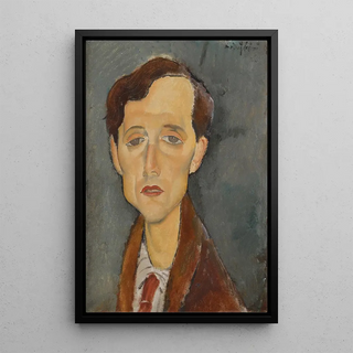 Amedeo Modigliani - Portrait of Frans Hellens.webp