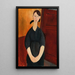 Reprodukcja obrazu Portret Paulette Jourdain - Amedeo Modigliani