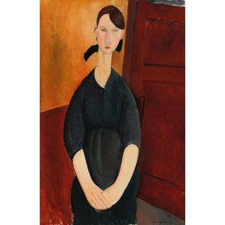 Amedeo Modigliani - Portrait of Paulette Jourdain.webp