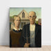Reprodukcja obrazu American Gothic autorstwa Granta Wooda