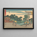Fujisawa - Andō Hiroshige — oprawiony obraz na ścianie