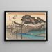 Temple Fujisawa Yugyōji - Andō Hiroshige — oprawiony obraz na ścianie