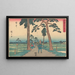 Fukuroi - Andō Hiroshige — oprawiony obraz na ścianie