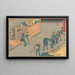 Goyu - Andō Hiroshige — oprawiony obraz na ścianie