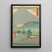 Hara - Andō Hiroshige — oprawiony obraz na ścianie