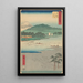 Hiratsuka - Andō Hiroshige — oprawiony obraz na ścianie
