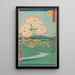 Ishiyakushi - Andō Hiroshige — oprawiony obraz na ścianie