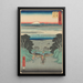Reprodukcja obrazu Kanaya - Andō Hiroshige