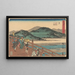 Kyoto - Andō Hiroshige — oprawiony obraz na ścianie