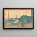 Maisaka - Andō Hiroshige — oprawiony obraz na ścianie