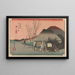 Maruko, słynny sklep z herbatą Meibutsu Cha Mise - Andō Hiroshige — oprawiony obraz na ścianie