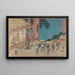 Minakuchi - Andō Hiroshige — oprawiony obraz na ścianie