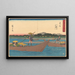 Mitsuke - Andō Hiroshige — oprawiony obraz na ścianie