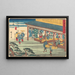 Narumi - Andō Hiroshige — oprawiony obraz na ścianie