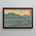 Odawara - Andō Hiroshige — oprawiony obraz na ścianie