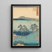 Oiso - Andō Hiroshige — oprawiony obraz na ścianie