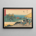 Sakonashita - Andō Hiroshige — oprawiony obraz na ścianie