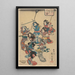 Querelle de domestiques - Andō Hiroshige — oprawiony obraz na ścianie