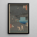 Reprodukcja obrazu Colline Aoi na zewnątrz drzwi Tygrysa Toranomon Aoizaka - Andō Hiroshige