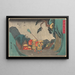 Tsuchiyama - Andō Hiroshige — oprawiony obraz na ścianie