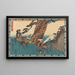 Cortège nuptial - Andō Hiroshige — oprawiony obraz na ścianie