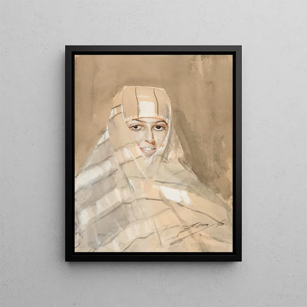 Dziewczyna Beduinka - Anders Zorn — oprawiony obraz na ścianie