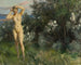 Nad brzegiem jeziora Siljan - Anders Zorn — widok dzieła