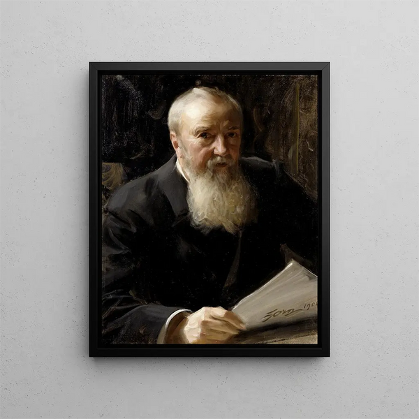 Carl Fredrik Liljevalch - Anders Zorn — oprawiony obraz na ścianie