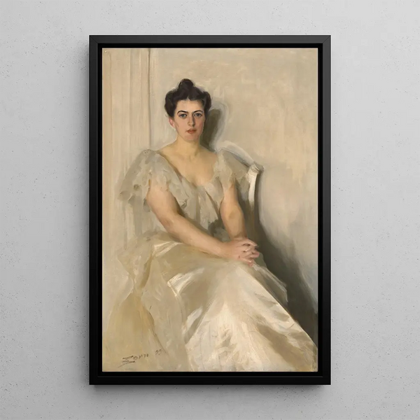 Frances Folsom Cleveland - Anders Zorn — oprawiony obraz na ścianie