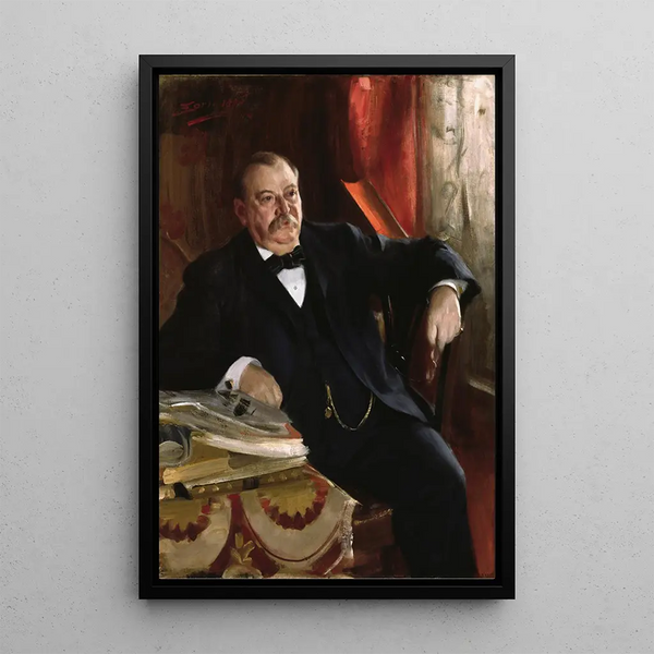 Reprodukcja obrazu Grover Cleveland - Anders Zorn