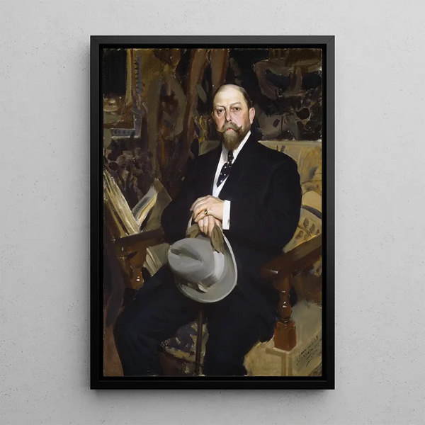 Hugo Reisinger - Anders Zorn — oprawiony obraz na ścianie