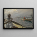 Batelier turc w porcie Konstantynopola - Anders Zorn — oprawiony obraz na ścianie