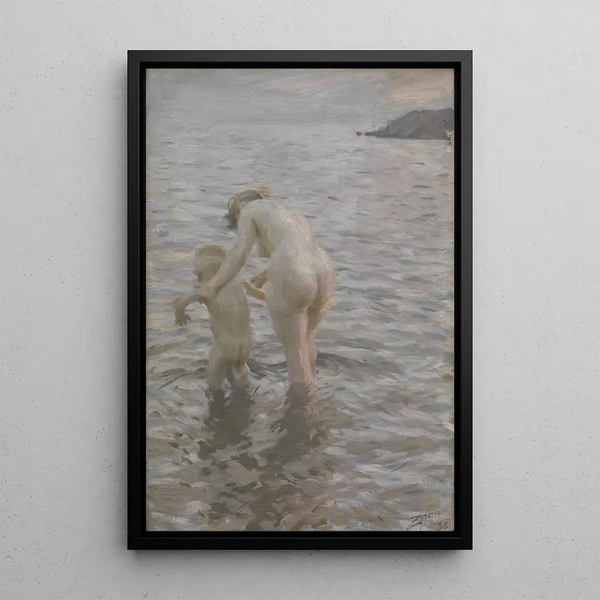 Reprodukcja obrazu z matką - Anders Zorn